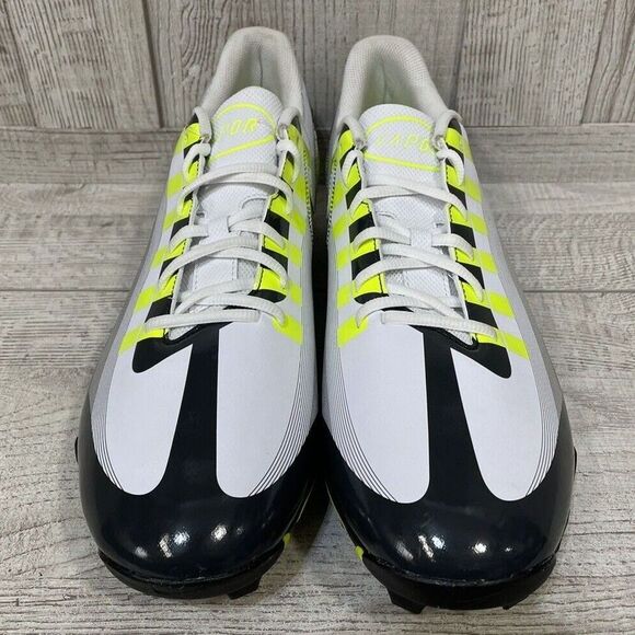 Nike Vapor Edge Shark Men Sz 16 Black White Volt Football Cleats DQ5114-170 main image 10